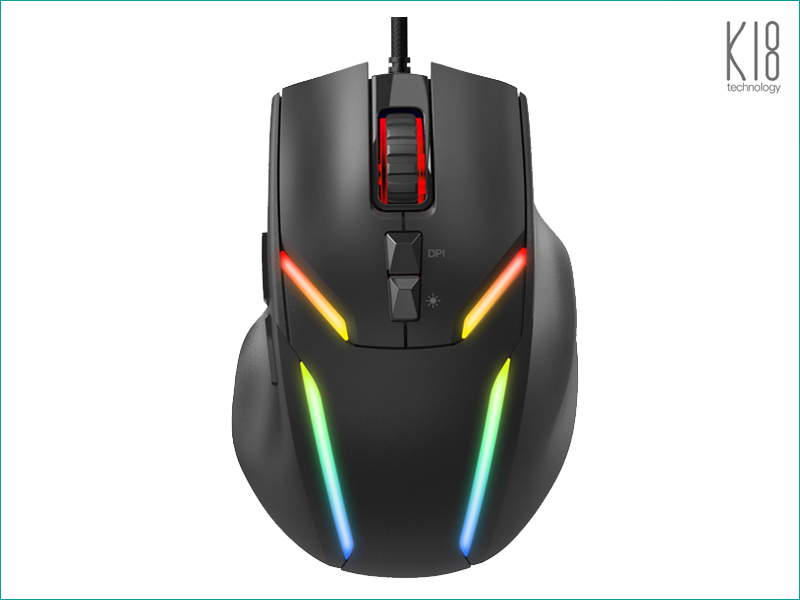 Gaming mouse with backlit KM05